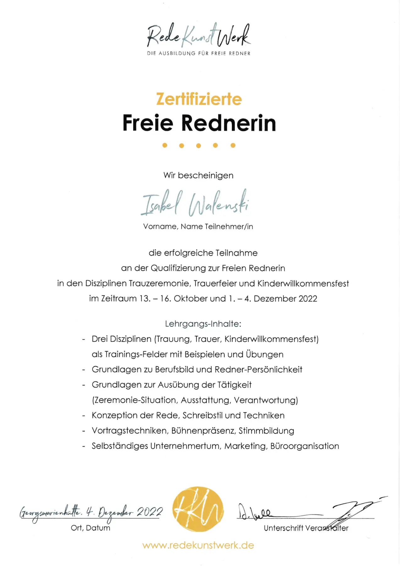 Freie Rednerin 